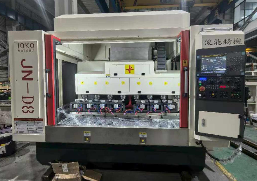 JN-D8 Multi-Station Faucet Finishing Center to Ship on Schedule